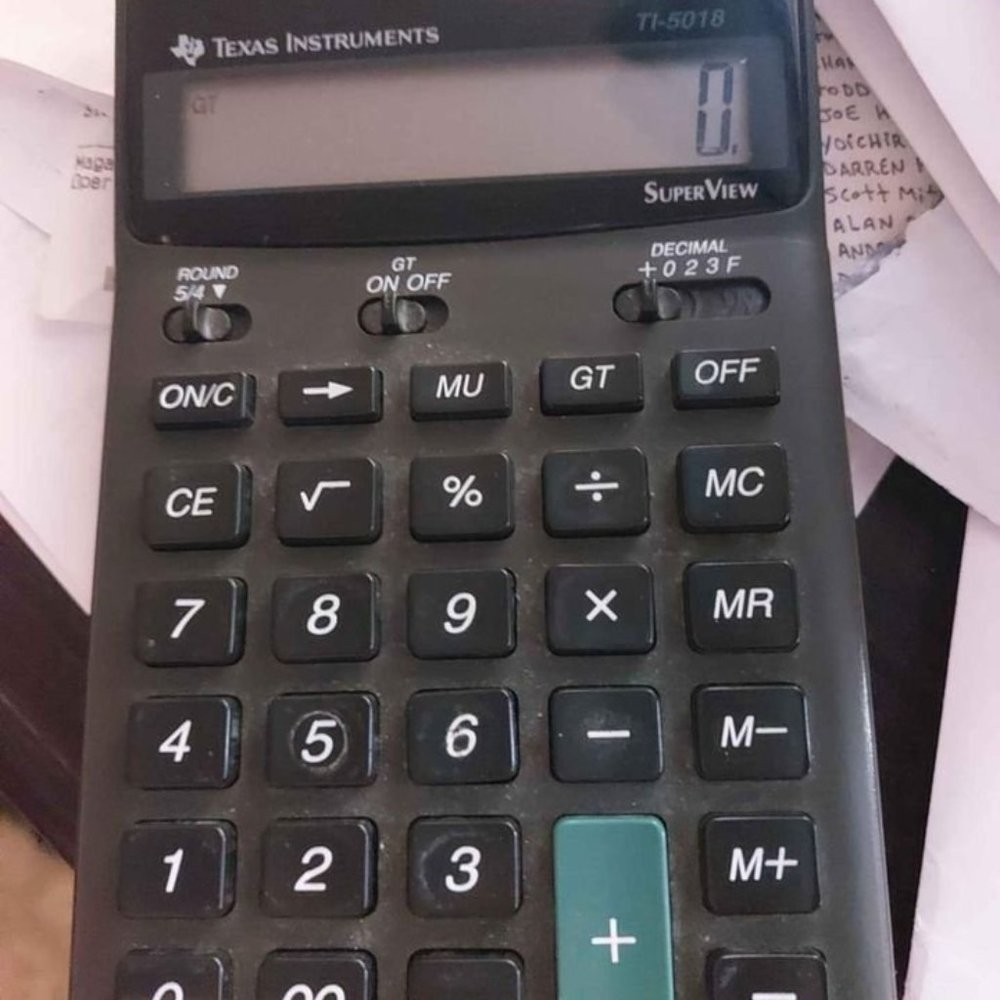 Scientific calculator texas instruments ti-5018